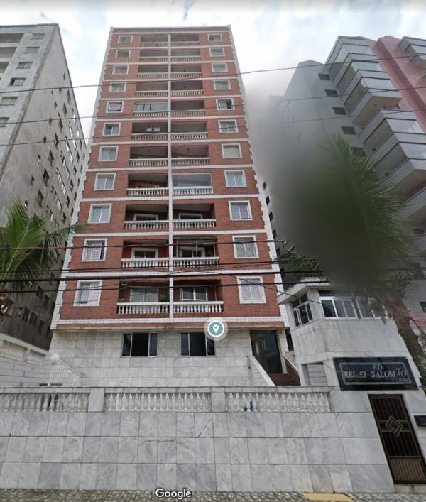 Apto. Praia Grande/SP - 2 Dorms. - 61,52m2 á.priv. - Na Avenida da Praia