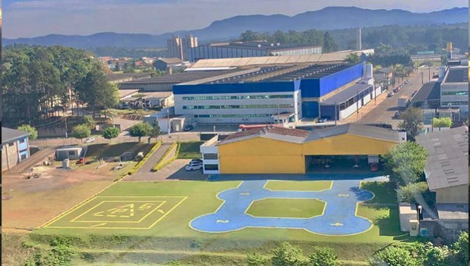 Foto - Hangar em Condomínio 4.268 m² - Jd. Fazenda Rincão - Arujá - SP - [1]